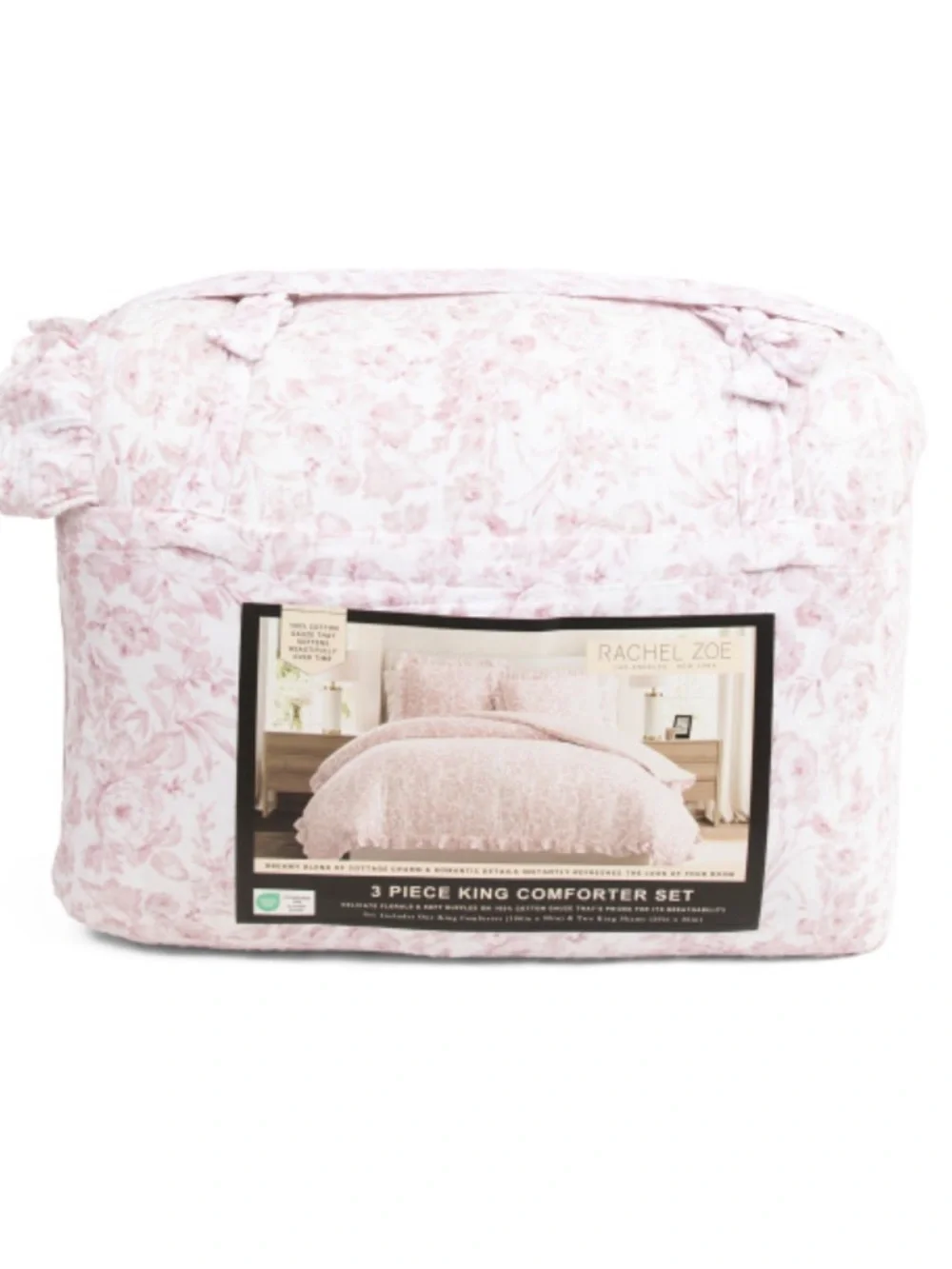 Rachel Zoe Ruffle Trim Comforter Set